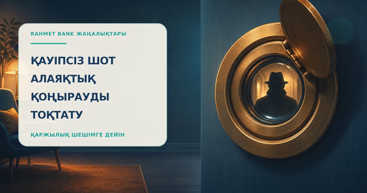 Иллюстрация 4: дверной глазок проверки в сцене проверки без текста и брендинга.