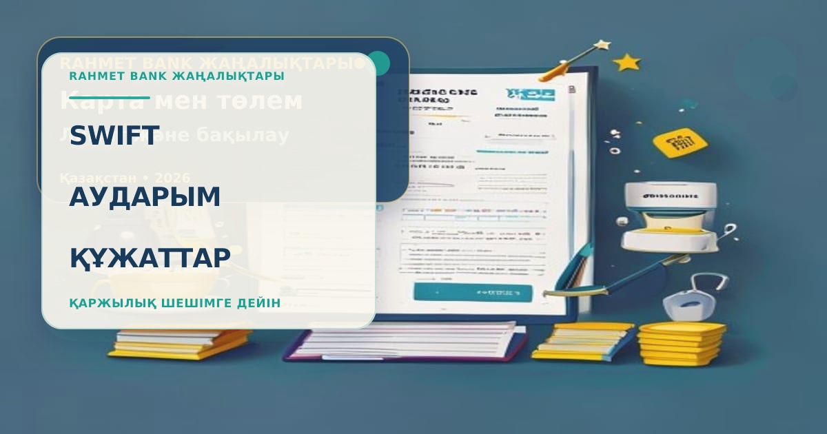 Иллюстрация к статье о СВИФТ-переводах из Казахстана, комиссиях и комплаенсе
