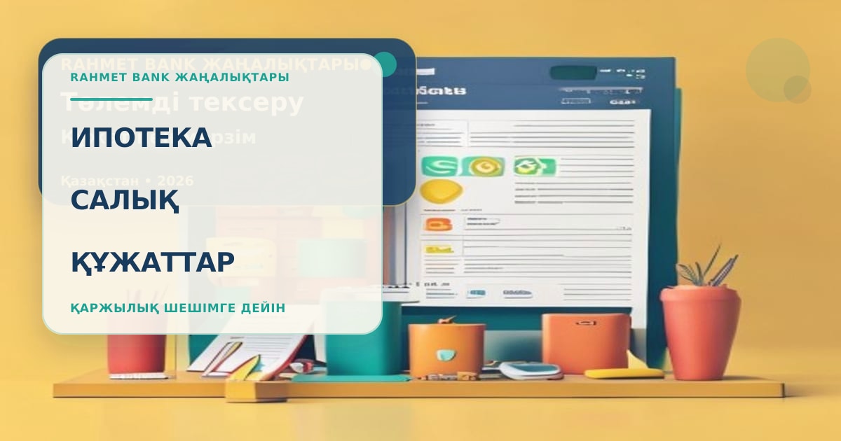 Ипотечный договор, платёжные документы и список справок для проверки налогового вычета