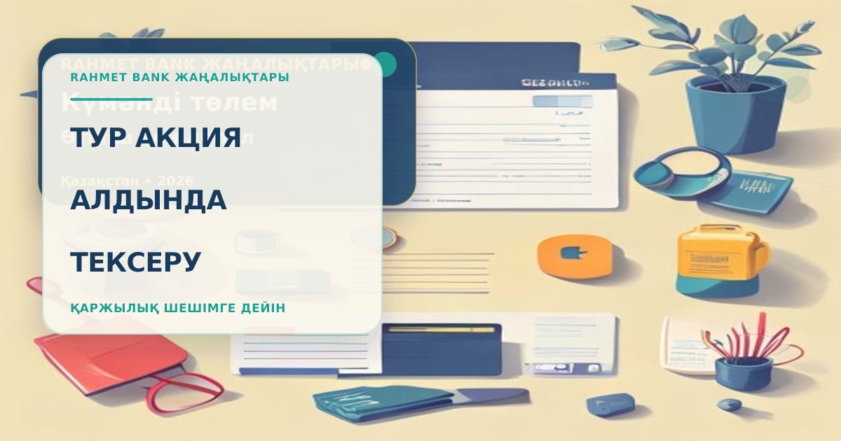 Человек проверяет туристическую акцию на ноутбуке рядом с банковской картой, паспортом и заметками по безопасности
