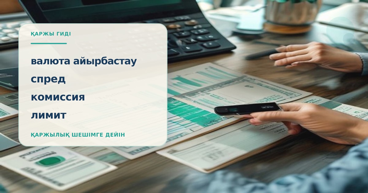 Клиент сравнивает спред, комиссию и лимиты при обмене валюты в банковском приложении