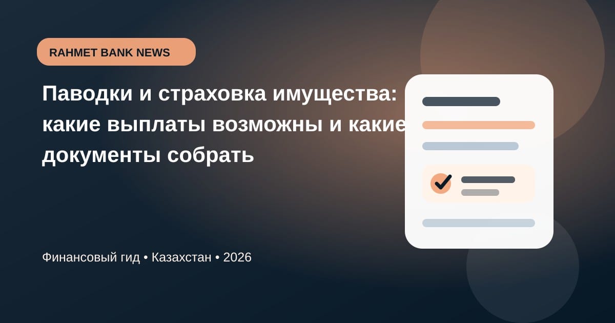 Иллюстрация к статье «Паводки и страховка имущества: какие выплаты возможны и какие документы собрать»